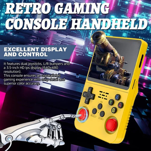 Consola Retro de Juegos Portátil